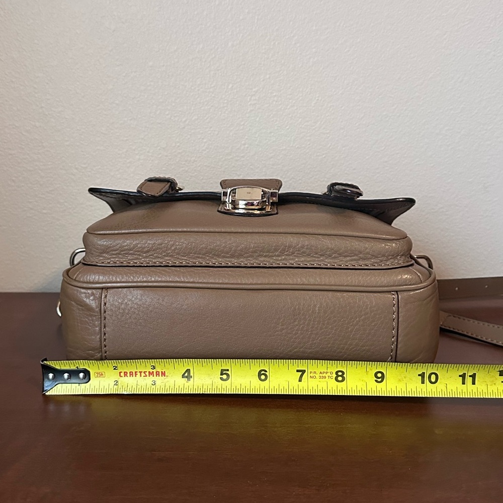 Kate Spade Tan Leather Crossbody Bag - Picture 10 of 15